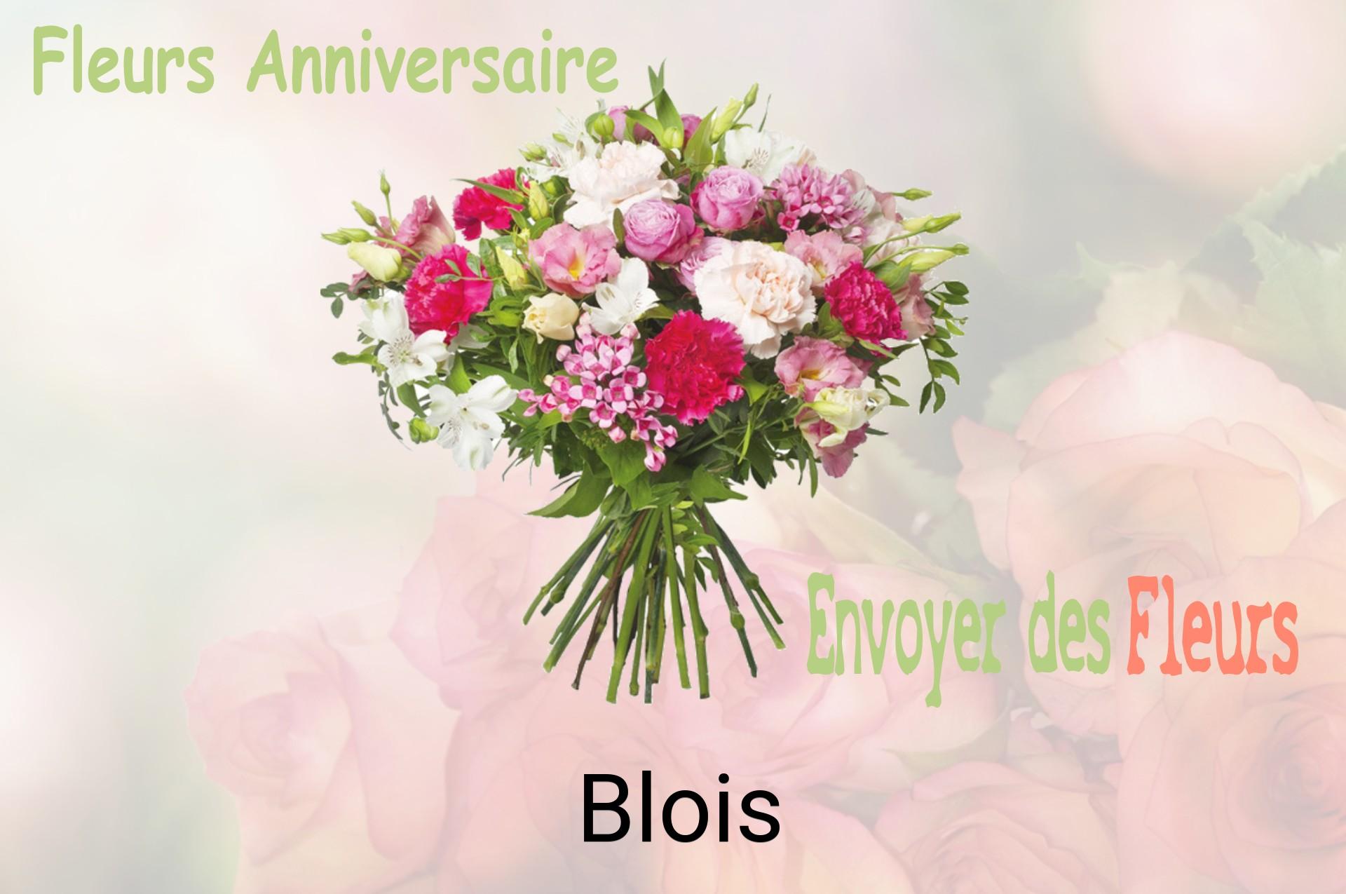 Bouquet de fleurs d’anniversaire livré à Blois