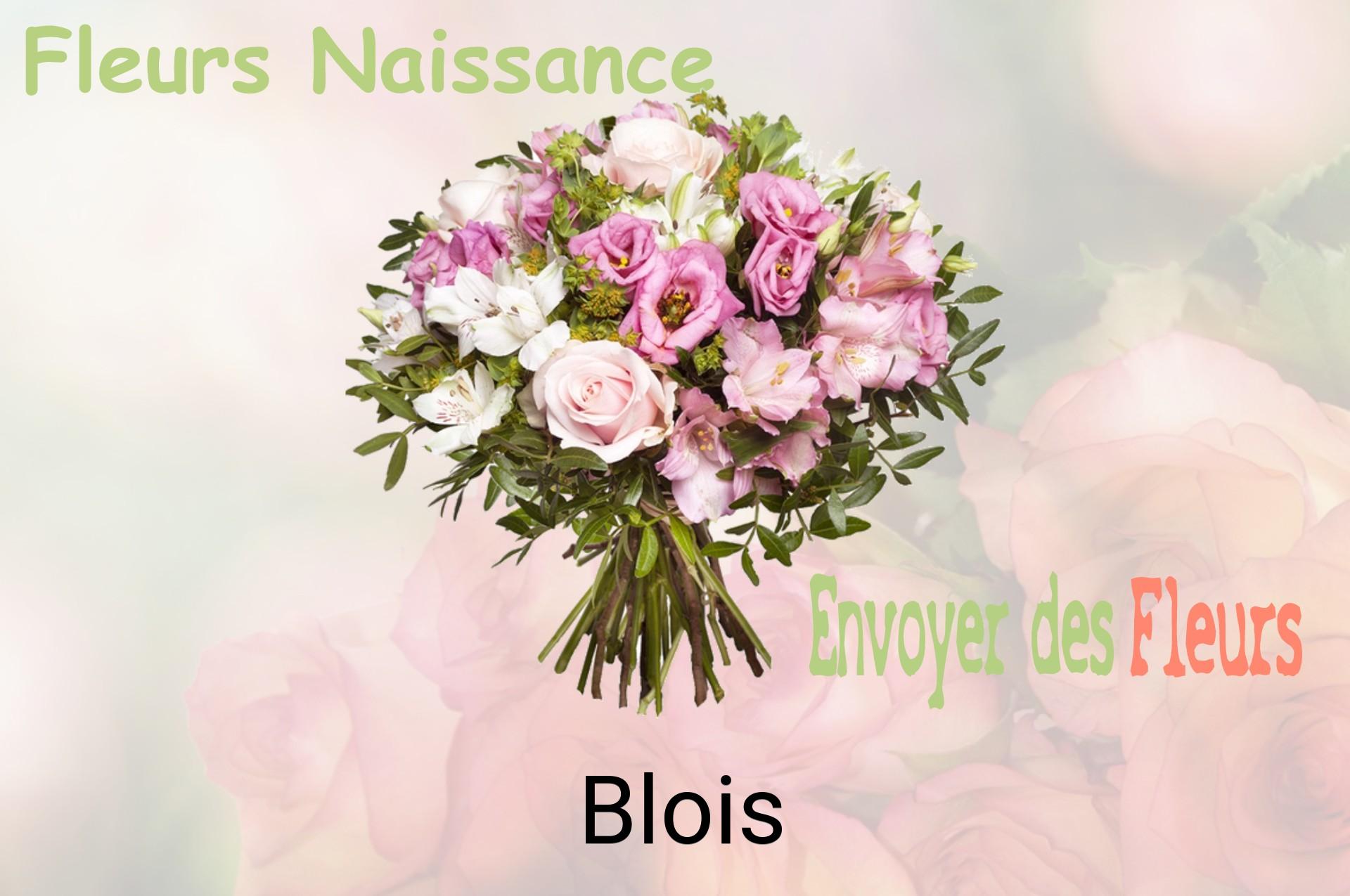 Bouquet de fleurs de naissance livré à Blois
